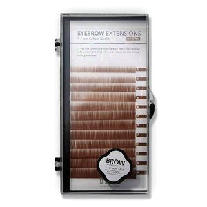 KC Republic™️ Mink Brown Eyebrow Extensions.